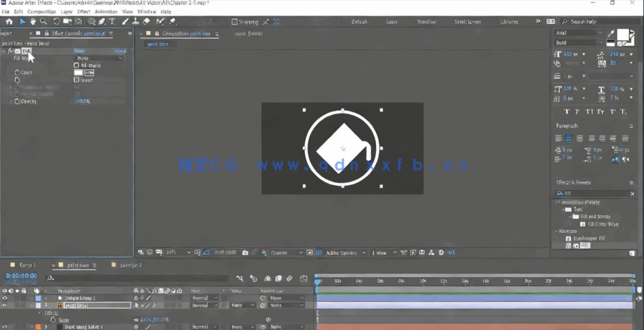 AE创建文本动画3D元素视觉效果技巧视频教程(图4)