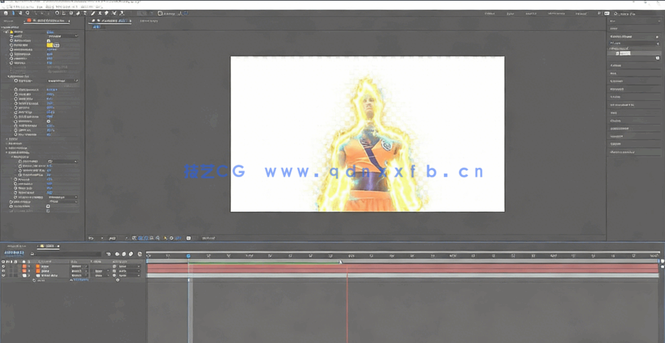 AE创建火焰和光环视觉特效技巧工作流程视频教程(图3)