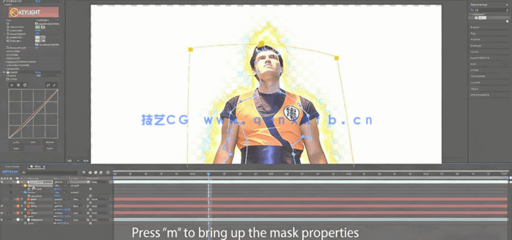 AE创建火焰和光环视觉特效技巧工作流程视频教程(图6)