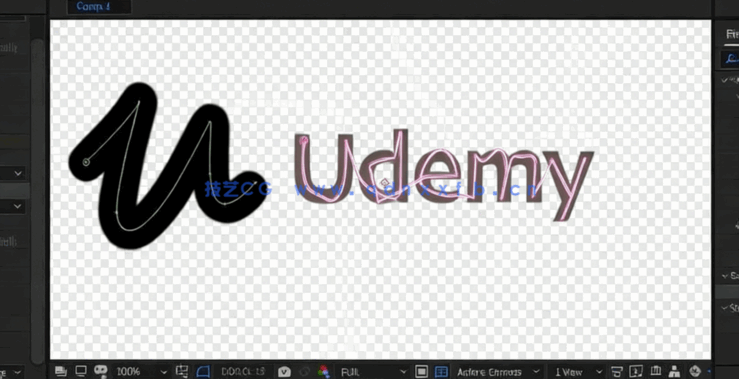 AE创建基础标志动画工作流程视频教程(图5)