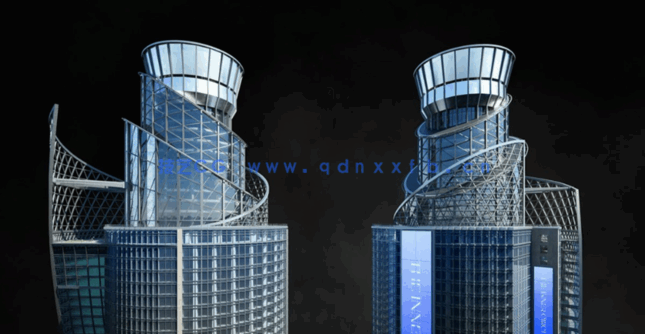 101G超大C4D美国旧金山现代大都市豪华酒店住宅购物中心科幻赛博朋克城市建筑模型合集(图11)