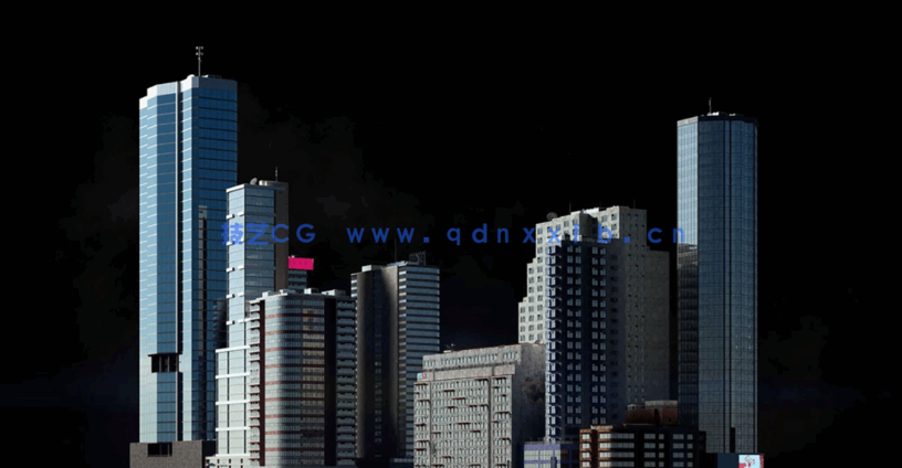 170G超大容量C4D现代都市香港高楼大厦工地小巷街道建筑模型合集(图11)