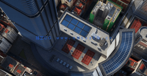 170G超大容量C4D现代都市香港高楼大厦工地小巷街道建筑模型合集(图16)