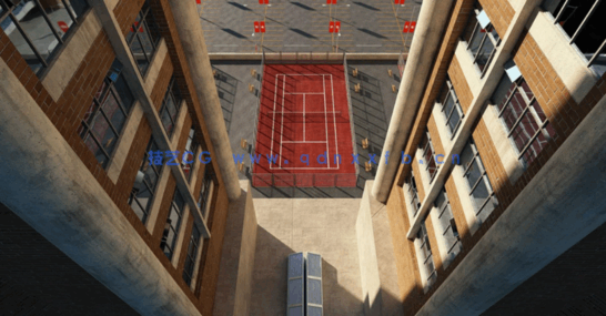 170G超大容量C4D现代都市香港高楼大厦工地小巷街道建筑模型合集(图19)