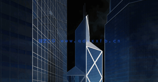 170G超大容量C4D现代都市香港高楼大厦工地小巷街道建筑模型合集(图21)