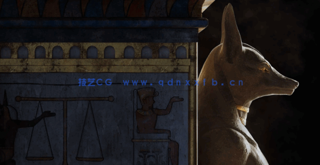 39G超大C4D古埃及金字塔雄伟神庙古代帝国文明城市建筑模型合集(图24)