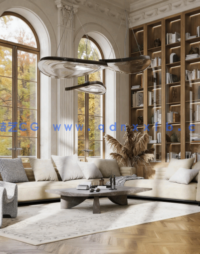  200组高品质现代风格休闲时尚家居家具3D模型合集 Evermotion第219季(图5)