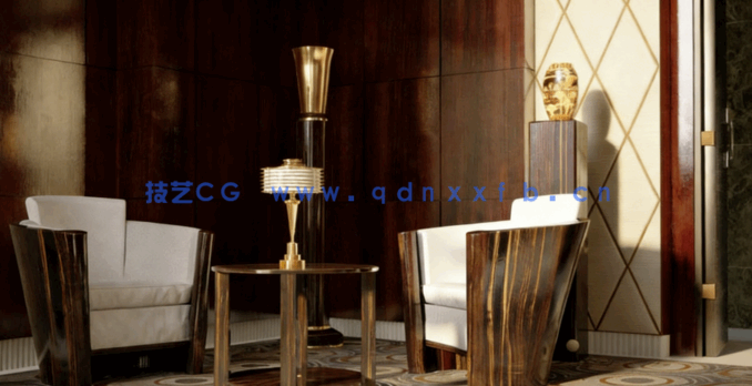 [家具模型] 50组高品质艺术装饰家具3D模型合集 Evermotion Archmodels第142季(图1)