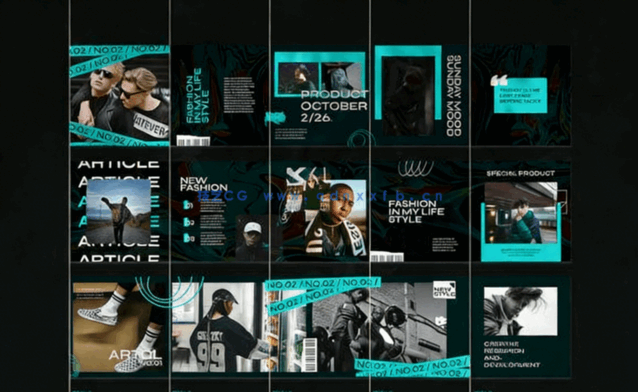 电子产品适应尺寸海报PSD模板合集(图3)