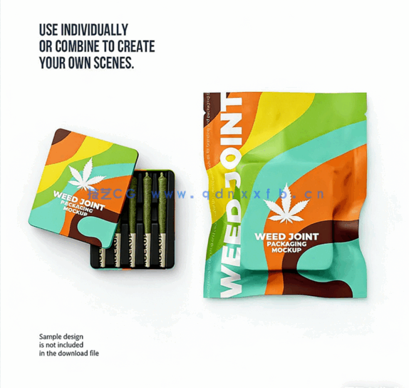 精美包装香烟PSD模板合集(图6)