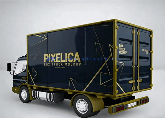 厢式卡车大型货车PSD模板合集(图3)