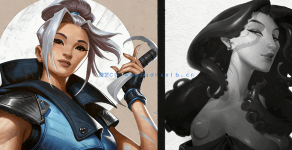 Esben Lash画师数字绘画自定义PS笔刷合集(图1)