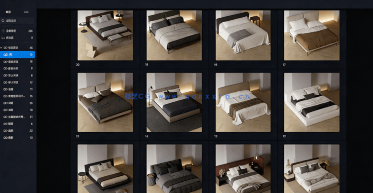  独家整理，工作室自用的D5材质库+模型库(图5)