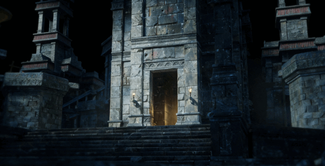 [建筑景观] 古老神秘古代遗迹建筑景观环境场景3D模型合集(图4)