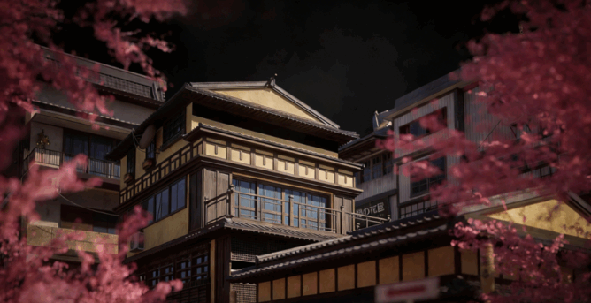 [建筑景观] 日本传统现代融合城市与乡村建筑环境场景3D模型合集(图7)