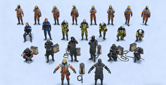 [建筑景观] 钢铁工厂石油炼厂等工业区环境场景3D模型合集 BMS出品(图7)