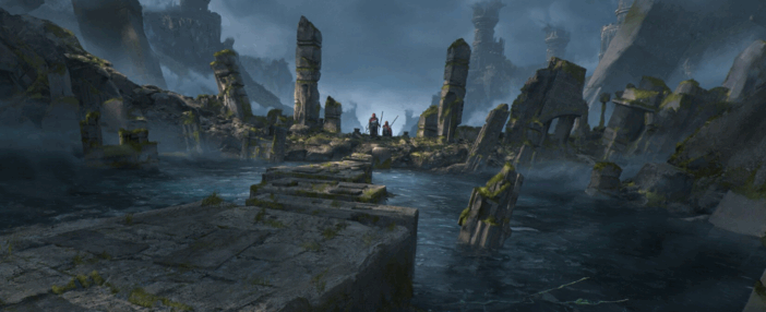 [建筑景观] 中世纪魔法奇幻元素建筑场景3D模型(图2)