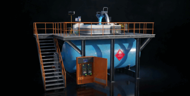 [建筑景观] 未来科技秘密实验室建筑环境场景3D模型合集(图3)