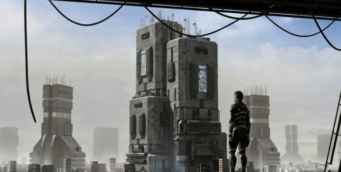 [建筑景观] 30组科幻影视游戏建筑景观城市场景3D模型(图4)