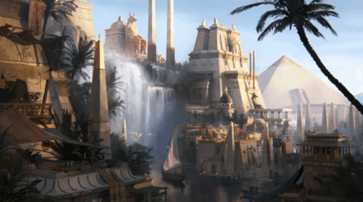 [建筑景观] 埃及古老帝国相关建筑景观场景3D模型合集(图2)