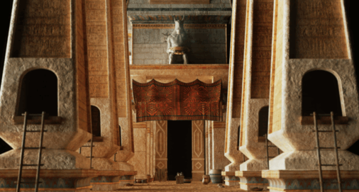 [建筑景观] 埃及古老帝国相关建筑景观场景3D模型合集(图4)