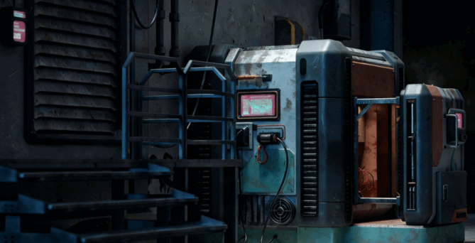 [建筑景观] 未来派贫民窟衰败废弃城市建筑场景3D模型合集(图5)