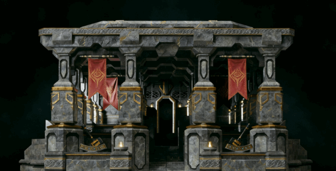 [建筑景观] 钢铁熔炉矮人国度建筑场景3D模型合集(图6)