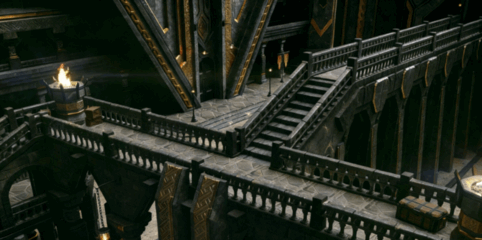 [建筑景观] 钢铁熔炉矮人国度建筑场景3D模型合集(图7)