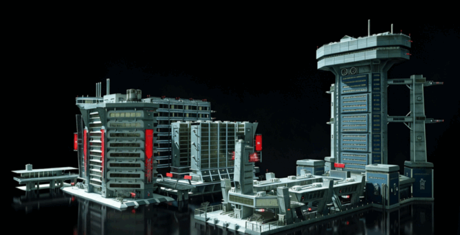 [建筑景观] 2055未来派乌托邦城市与建筑场景3D模型合集(图6)