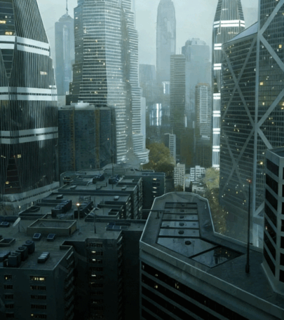 [建筑景观] 香港模块化城市街区建筑环境场景3D模型合集(图1)