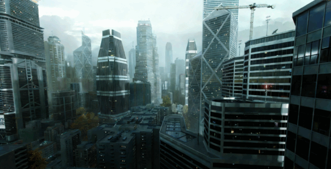 [建筑景观] 香港模块化城市街区建筑环境场景3D模型合集(图2)