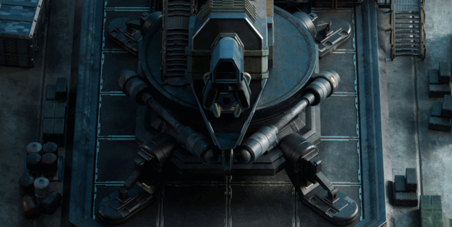 [建筑景观] 未来战争武器军事基地设施相关建筑景观3D模型合集(图5)