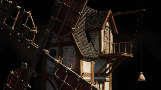 [建筑景观] 魔法城堡世界相关建筑景观场景3D模型合集(图6)