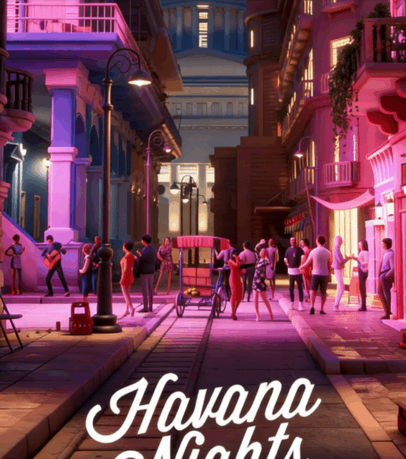 [建筑景观] 夜幕下的哈瓦那城市建筑环境场景3D模型合集(图1)