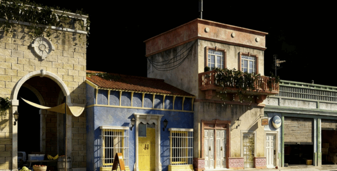 [建筑景观] 夜幕下的哈瓦那城市建筑环境场景3D模型合集(图5)