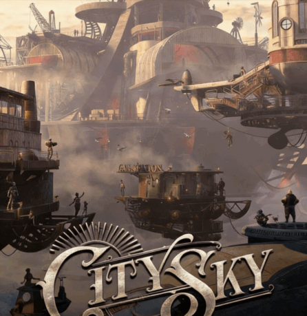 [建筑景观] 天空之城房屋飞船建筑场景3D模型合集(图1)