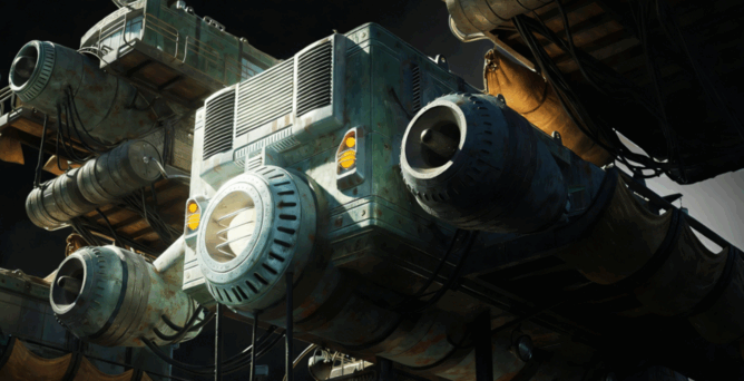 [建筑景观] 天空之城房屋飞船建筑场景3D模型合集(图6)