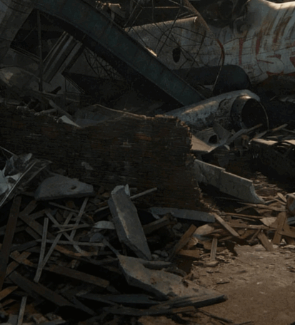 [建筑景观] 世界末日灾难城市建筑环境场景3D模型合集(图1)