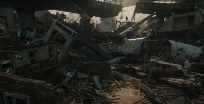 [建筑景观] 世界末日灾难城市建筑环境场景3D模型合集(图2)