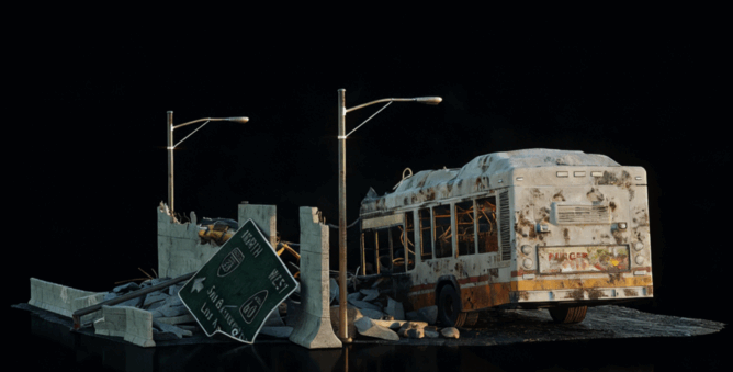 [建筑景观] 世界末日灾难城市建筑环境场景3D模型合集(图6)