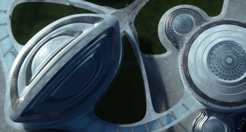 [建筑景观] 未来乌托邦城市摩天大楼建筑景观3D模型合集 完整版(图6)