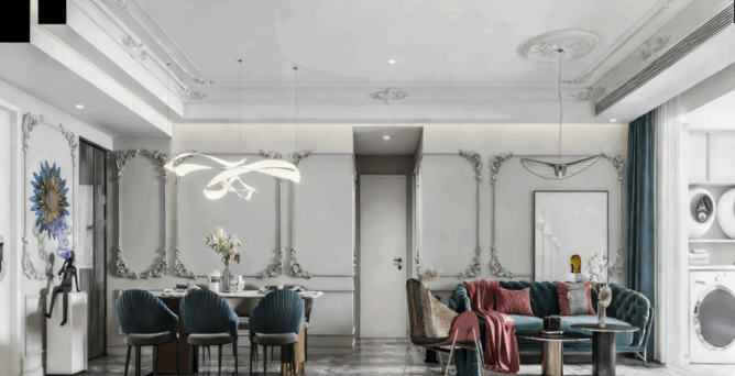 美式案例、效果图参考 130套(图2)