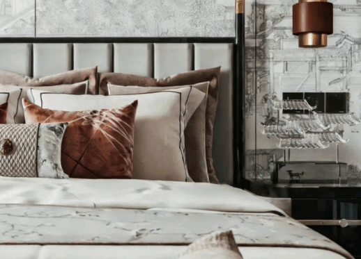 新中式案例、效果图参考 130套(图5)