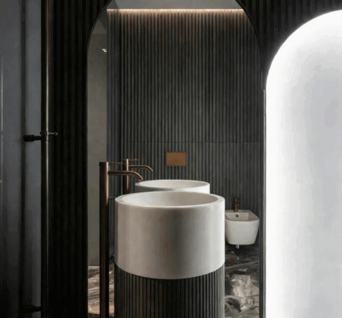 2021最新卫生间设计｜100款案例参考(图4)