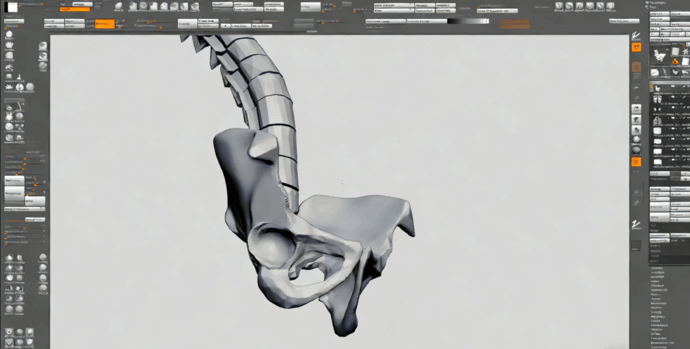  ZBrush机器人内骨骼详细实例视频教程(图3)