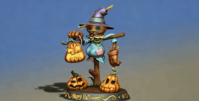 ZBrush雕刻稻草人手办模型视频教程(图5)