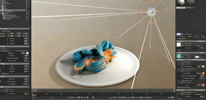 ZBrush寿司拼盘数字雕刻实例制作视频教程(图5)