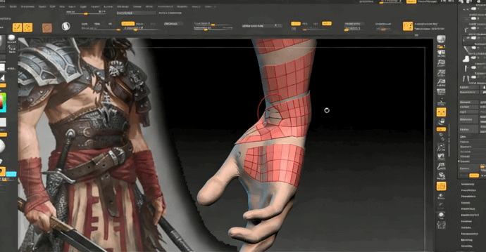  Zbrush中男性角色创作全流程视频教程(图4)