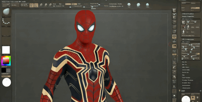 ZBrush蜘蛛侠建模完整制作流程视频教程 (图3)
