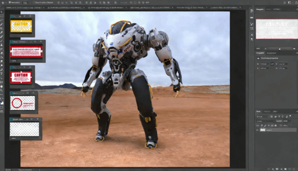 酷炫Zbrush机器人3D设计制作流程视频教程 (图3)
